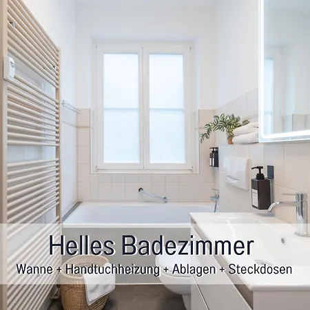 Benville - 54qm Für 5 Personen - Ruhige Lage&stellplatz - Wlan - Zentral - Fahrradkeller *