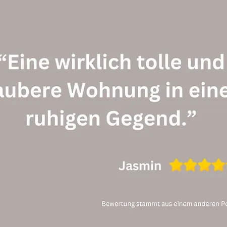 Apartmán Benville - 54qm Fuer 5 Personen - Ruhige Lage & Stellplatz - Wlan - Zentral - Fahrradkeller *