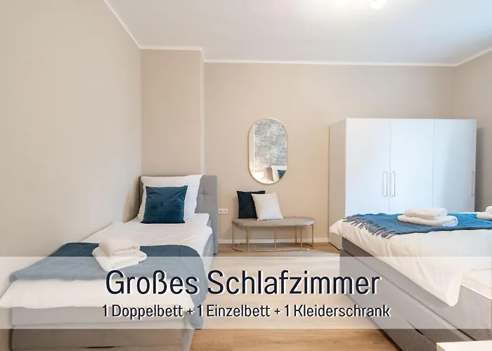 Apartamento Benville - 54qm Für 5 Personen - Ruhige Lage&stellplatz - Wlan - Zentral - Fahrradkeller Pirna