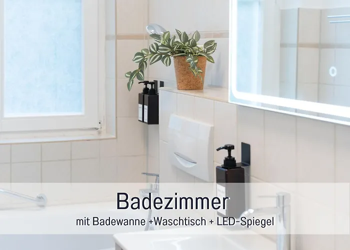 Apartamento Benville - 54qm Für 5 Personen - Ruhige Lage&stellplatz - Wlan - Zentral - Fahrradkeller